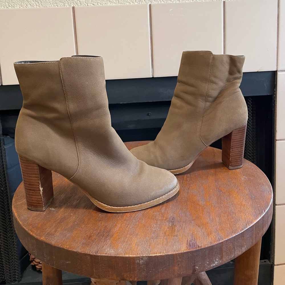 Taupe Booties